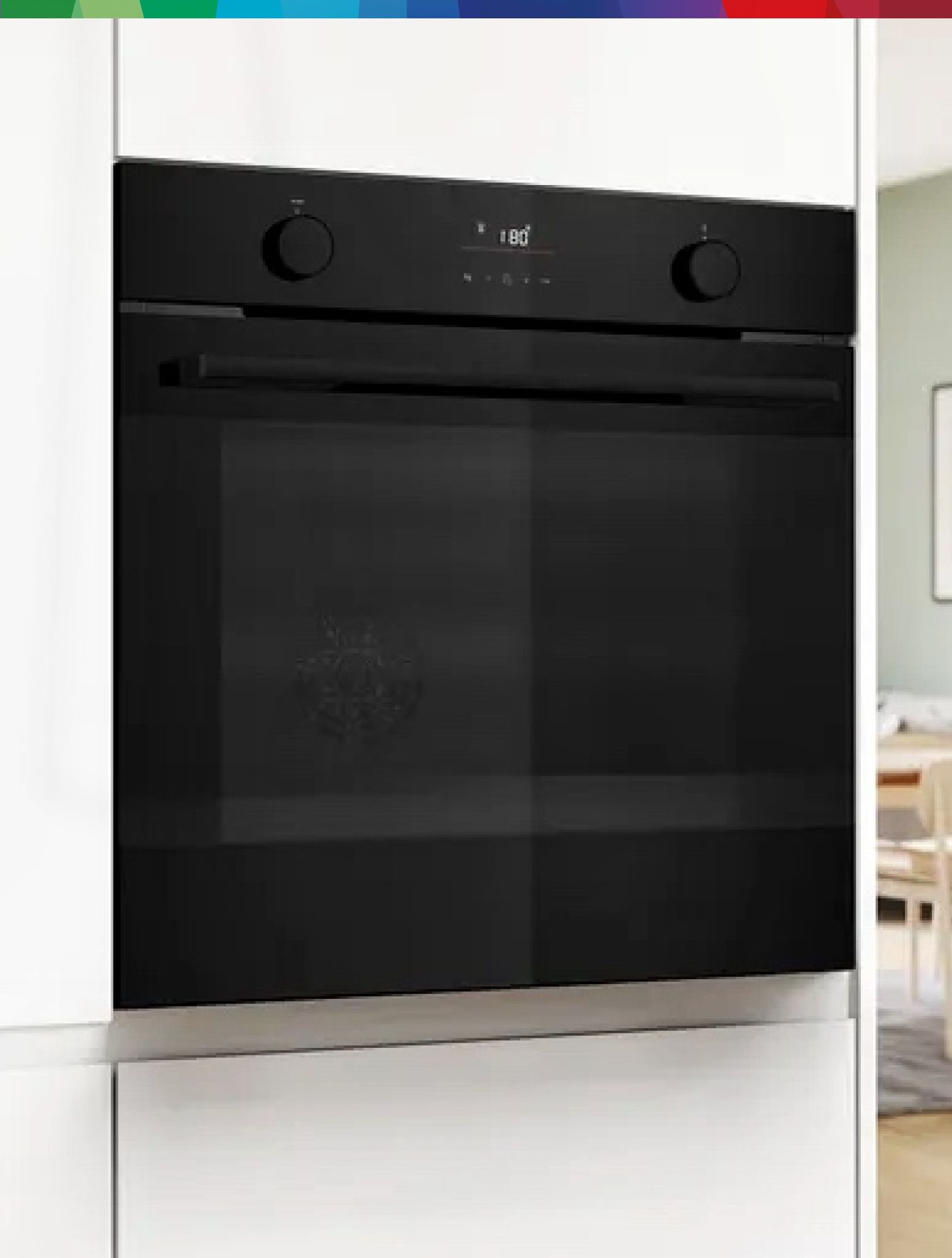 Духовой шкаф электрический Bosch HUA736EA0T, черный