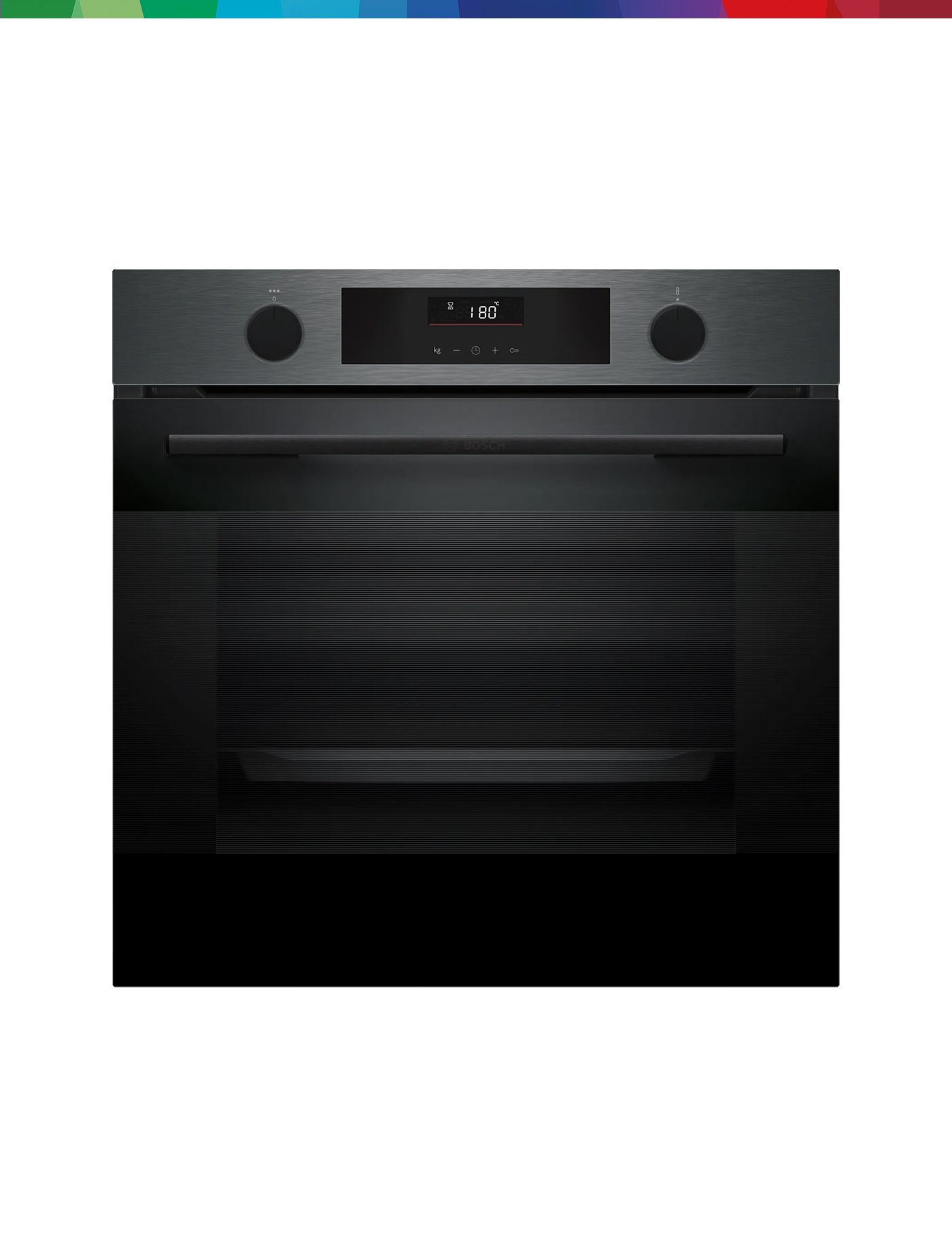 Духовой шкаф электрический Bosch HUA736EG0T, черная нержавеющая сталь