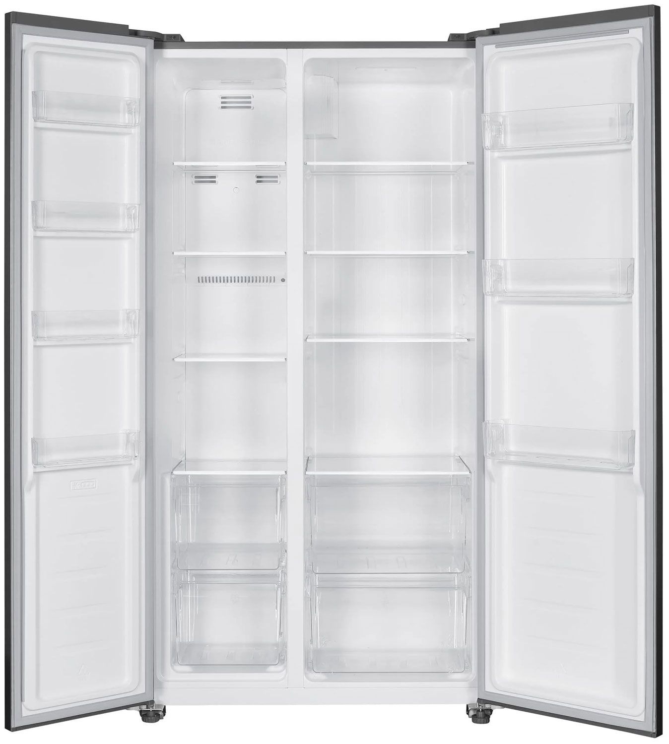 Холодильник Side-by-Side Krona Eiskalt 9159 SBS TNF Inox, нержавеющая сталь