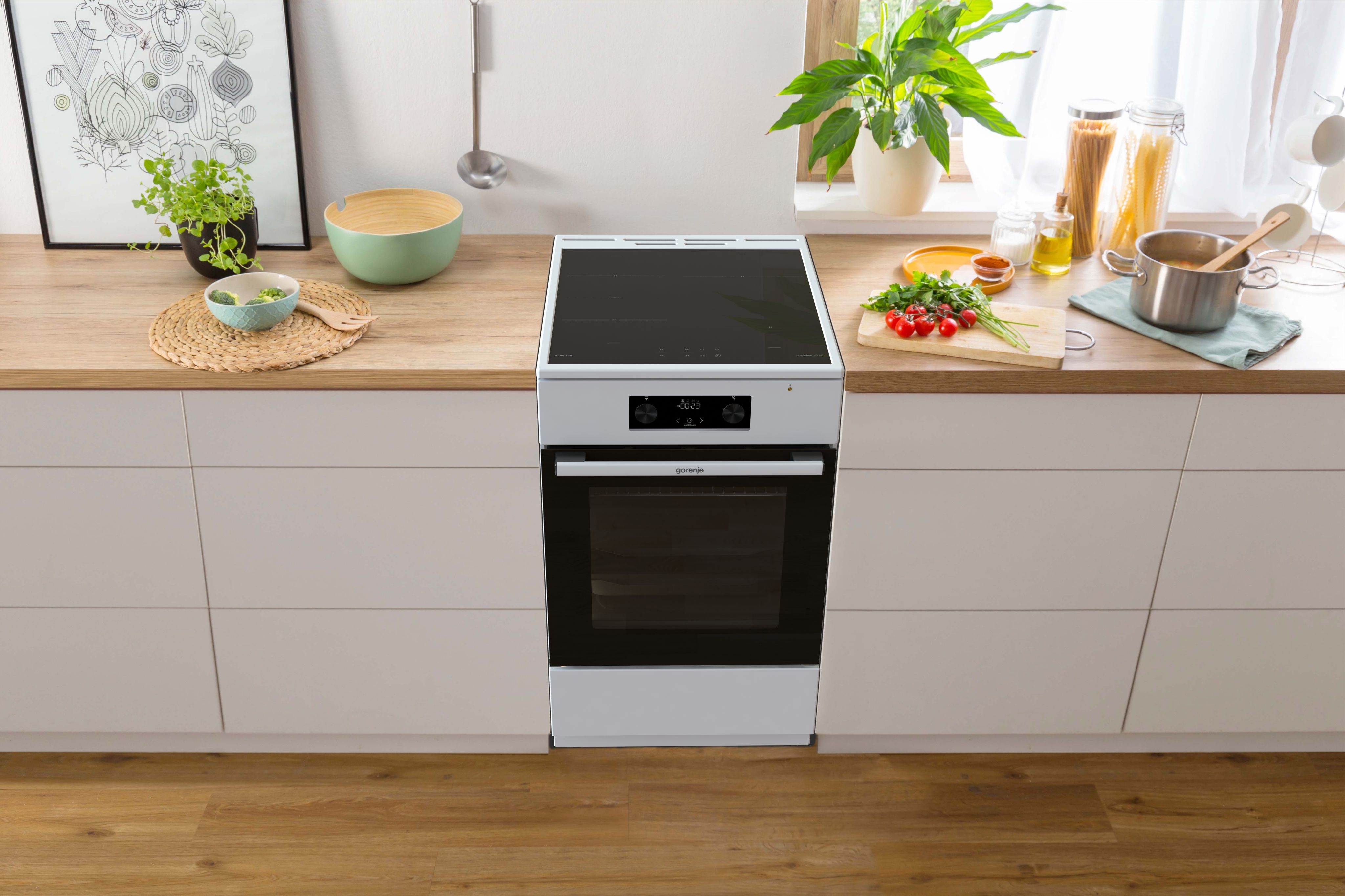 Плита электрическая Gorenje GEIT5C60WPG, белый