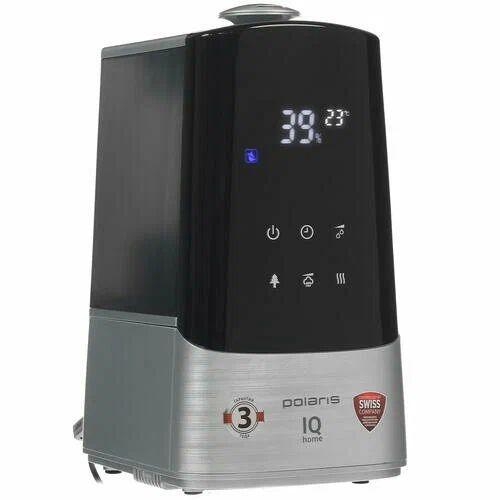 Увлажнитель воздуха Polaris PUH 2300 Wi-Fi IQ Home, черный/серебристый