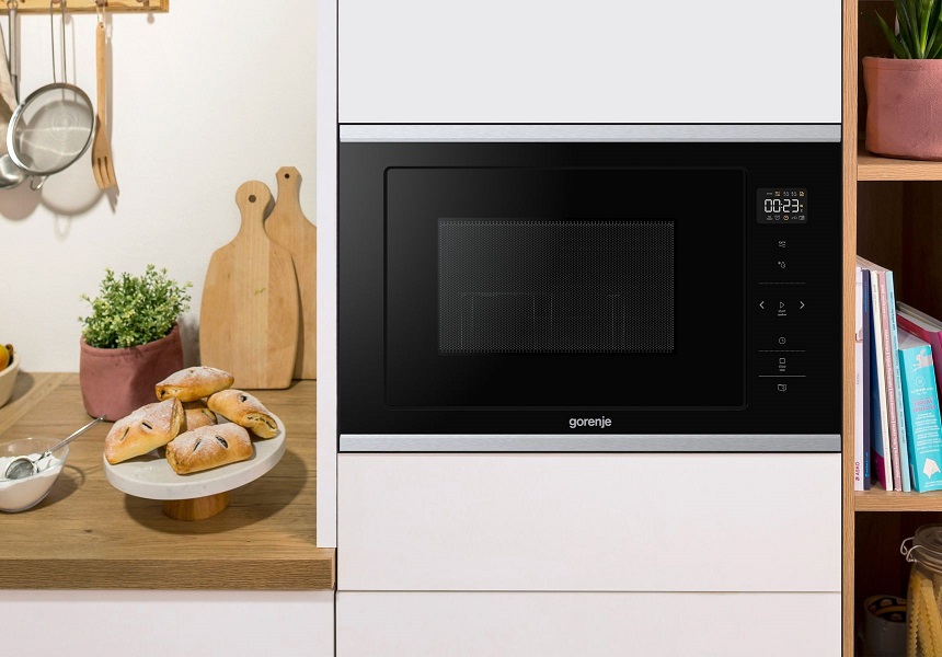 Микроволновая печь встраиваемая Gorenje BMX251SG2BG, черный