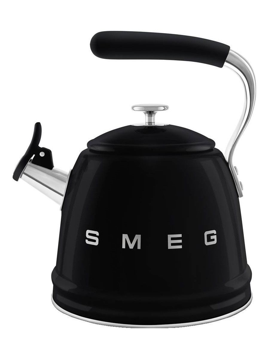 Чайник для плиты Smeg WKF01BL, черный