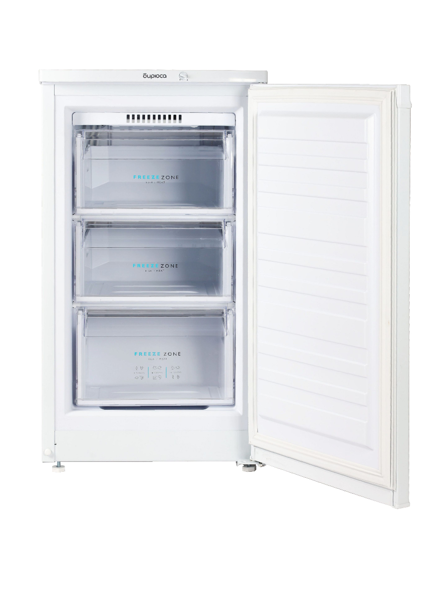 Морозильная камера Бирюса 412, белый
