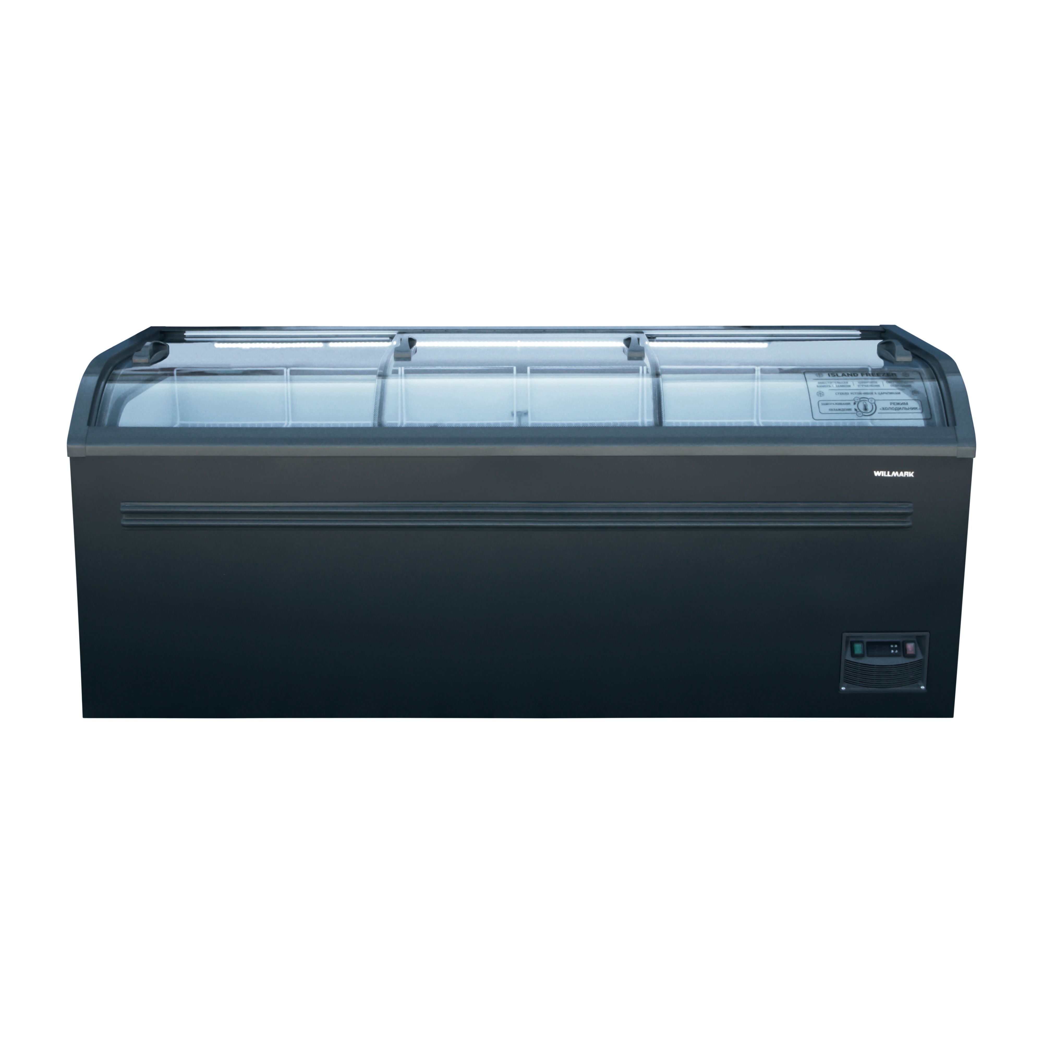 Морозильный ларь-бонета WILLMARK WCF-765BSG, графит