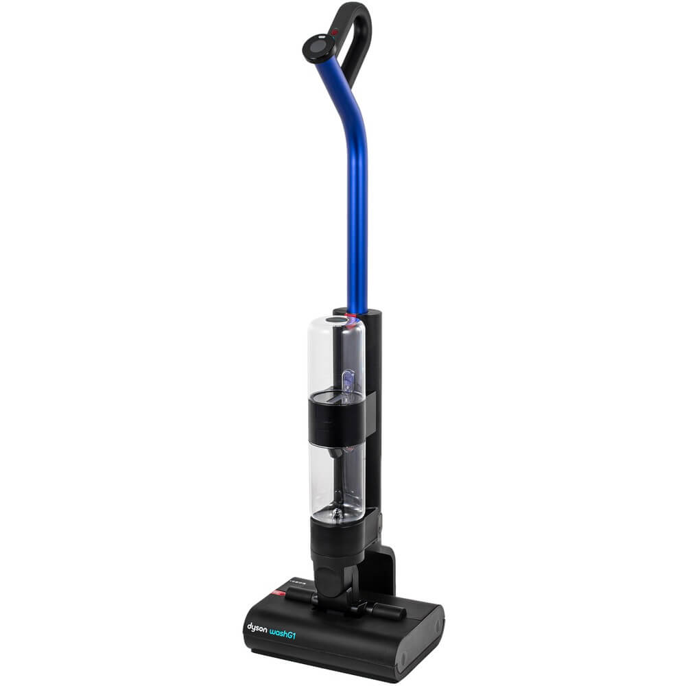 Пылесос вертикальный моющий Dyson WashG1, черный/синий