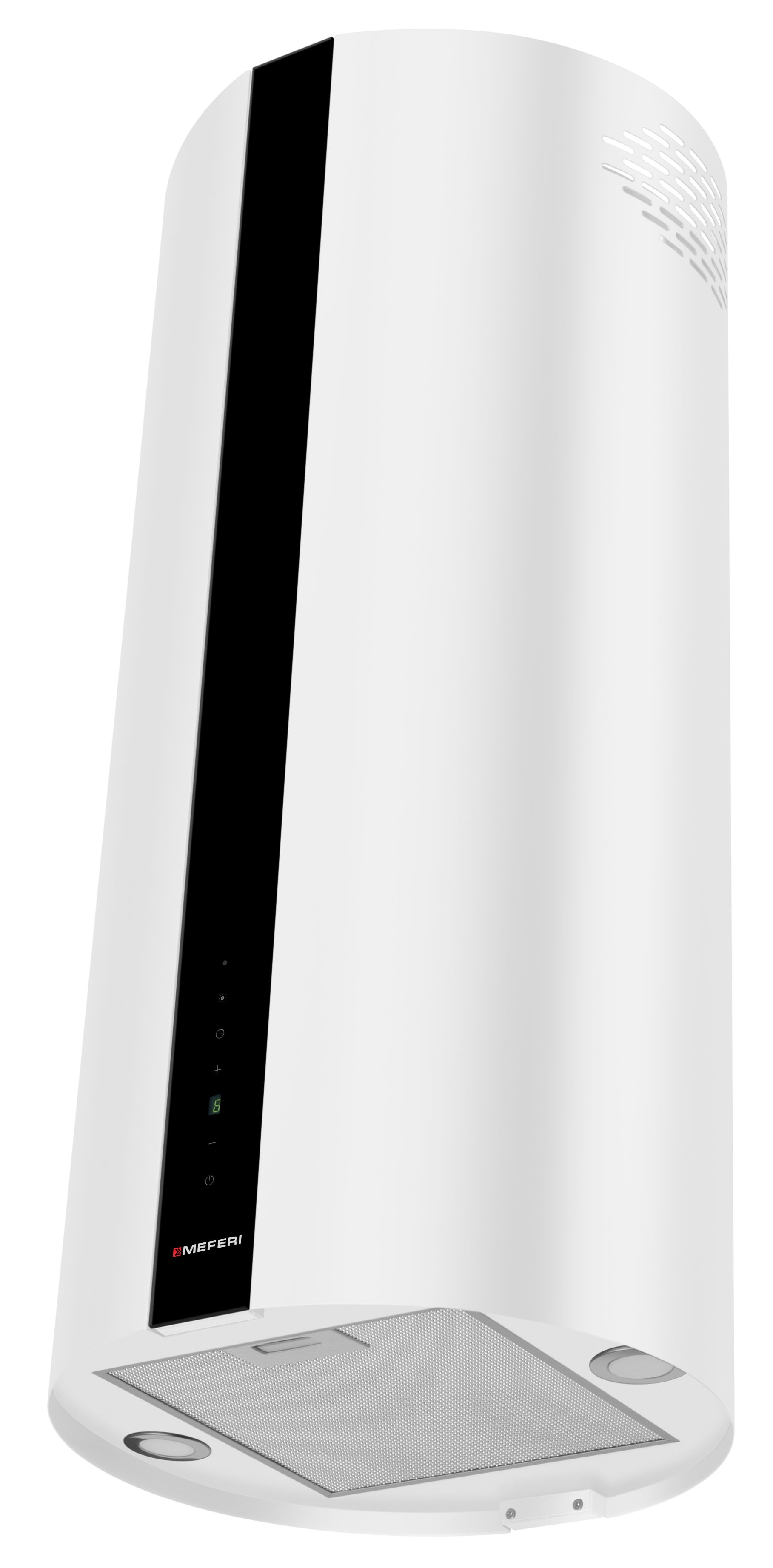 Вытяжка островная Meferi TUBE40WH ISLA COMFORT PLUS, белый