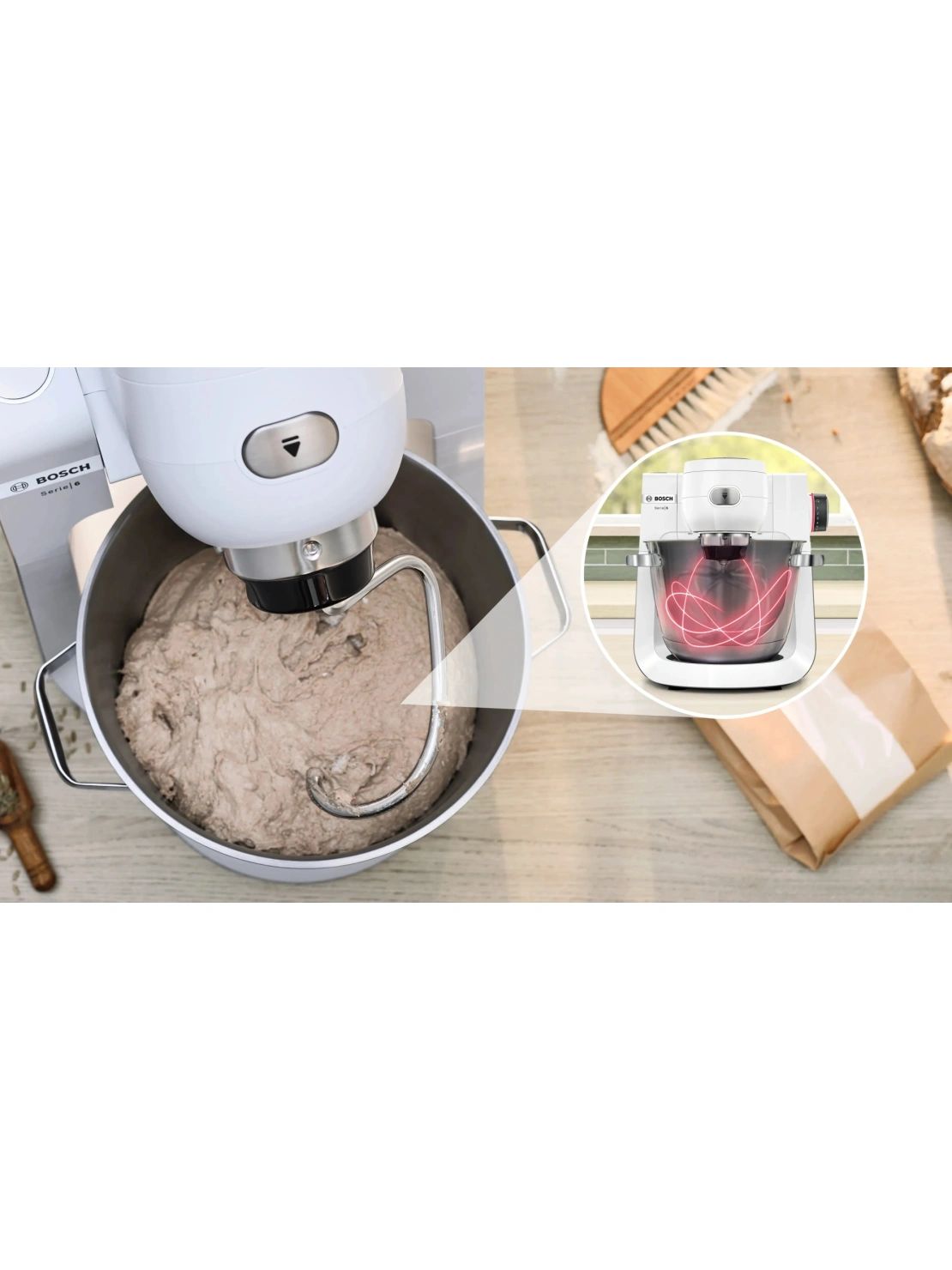 Кухонная машина Bosch MUMS6EW00, белый
