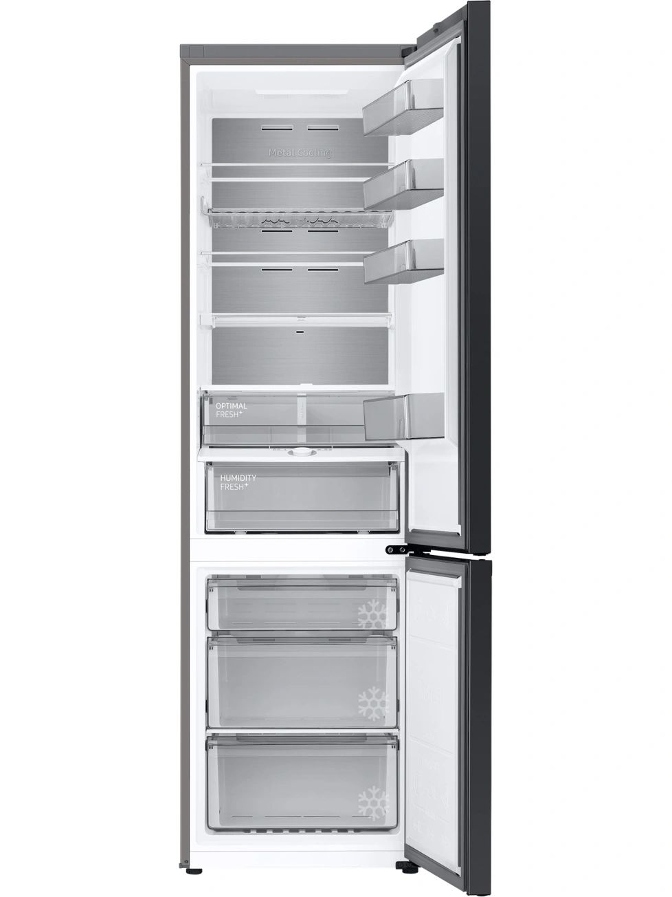 Холодильник Samsung RB38C7B6D12/EF, белый