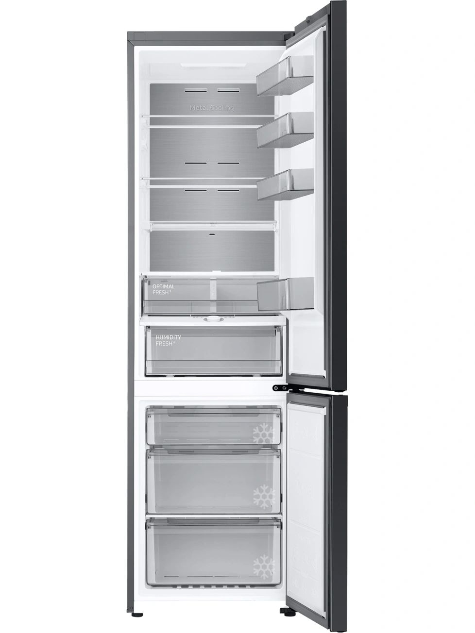 Холодильник Samsung RB38C7B4EB1/EF, черный