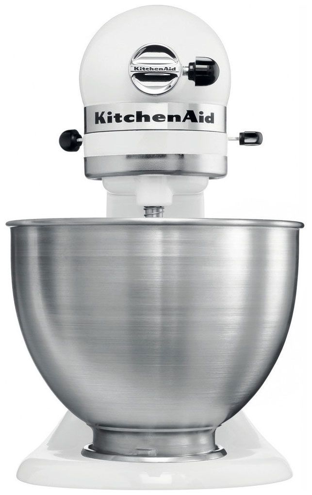 Миксер планетарный KitchenAid 5K45SSEWH, белый
