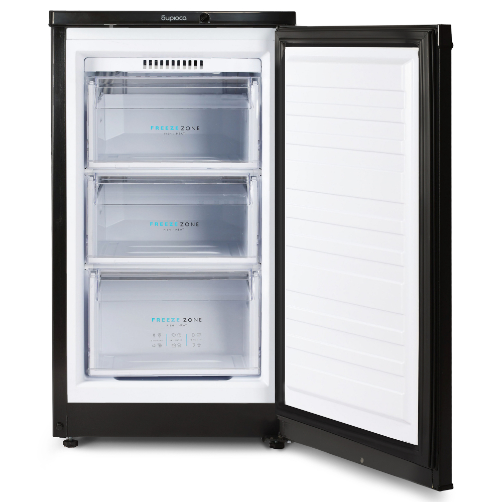 Морозильная камера Бирюса B412, черный