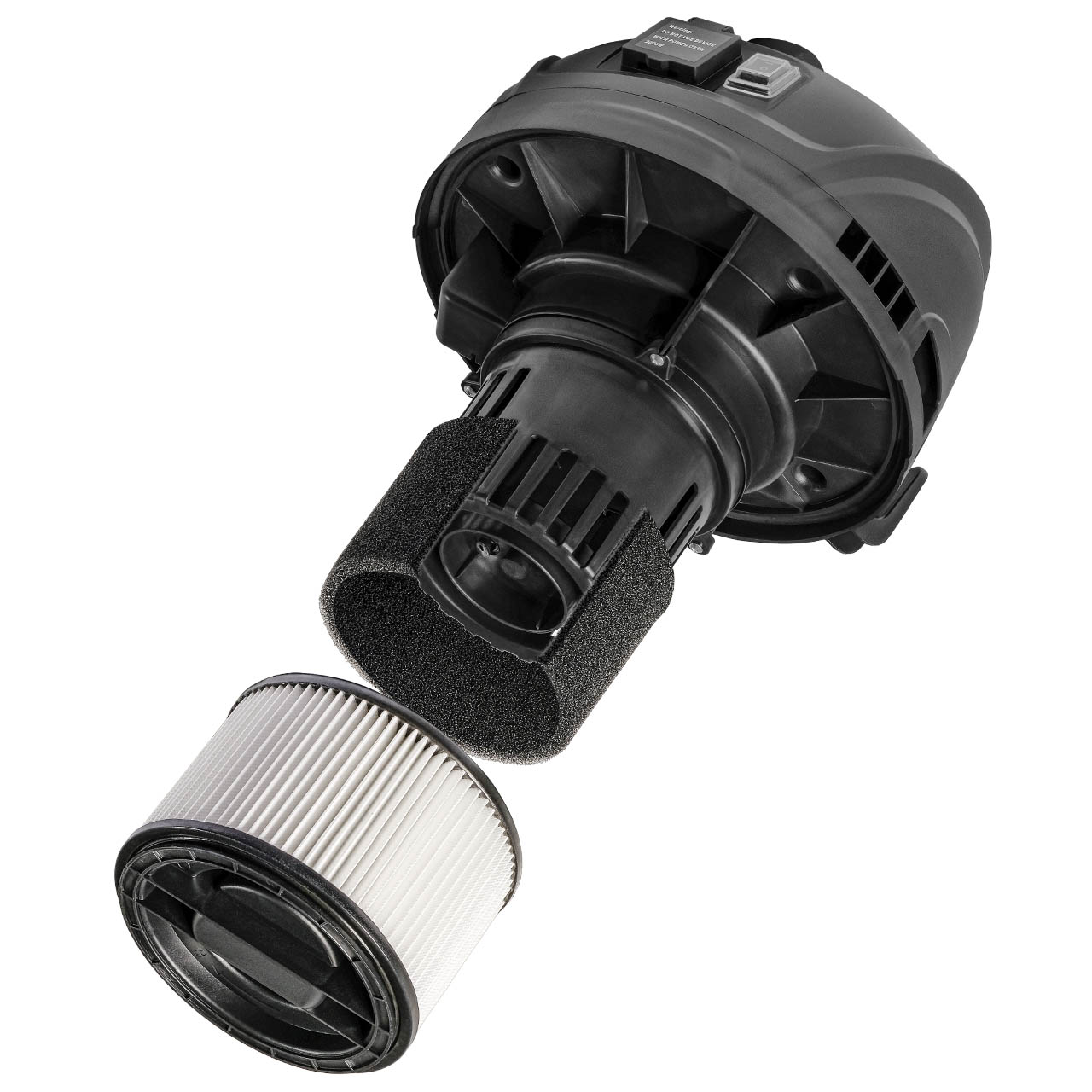 Строительный пылесос Bort BSS-1220-M, синий