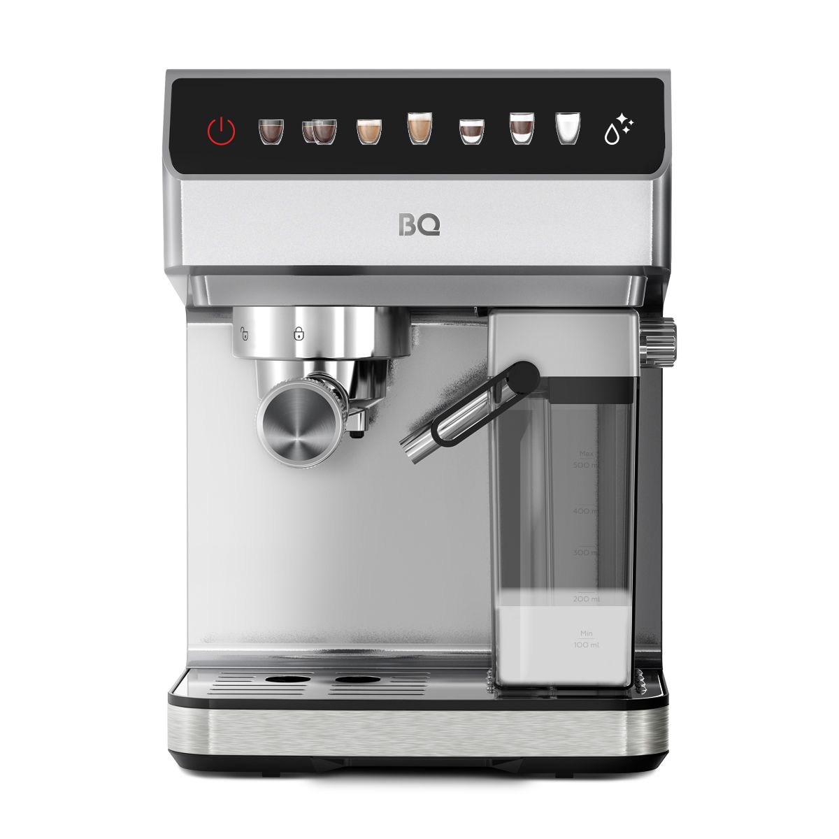Кофеварка рожковая BQ CM7004, нержавеющая сталь