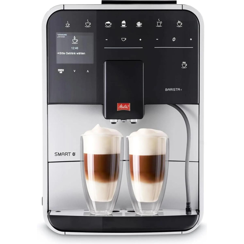 Кофемашина автоматическая Melitta F831-101, серебристый