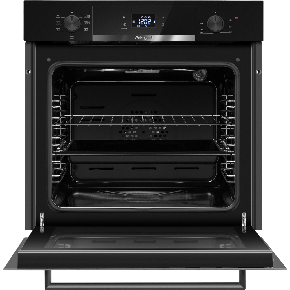 Духовой шкаф электрический Weissgauff EOV 29 PDBS Black Edition, черный