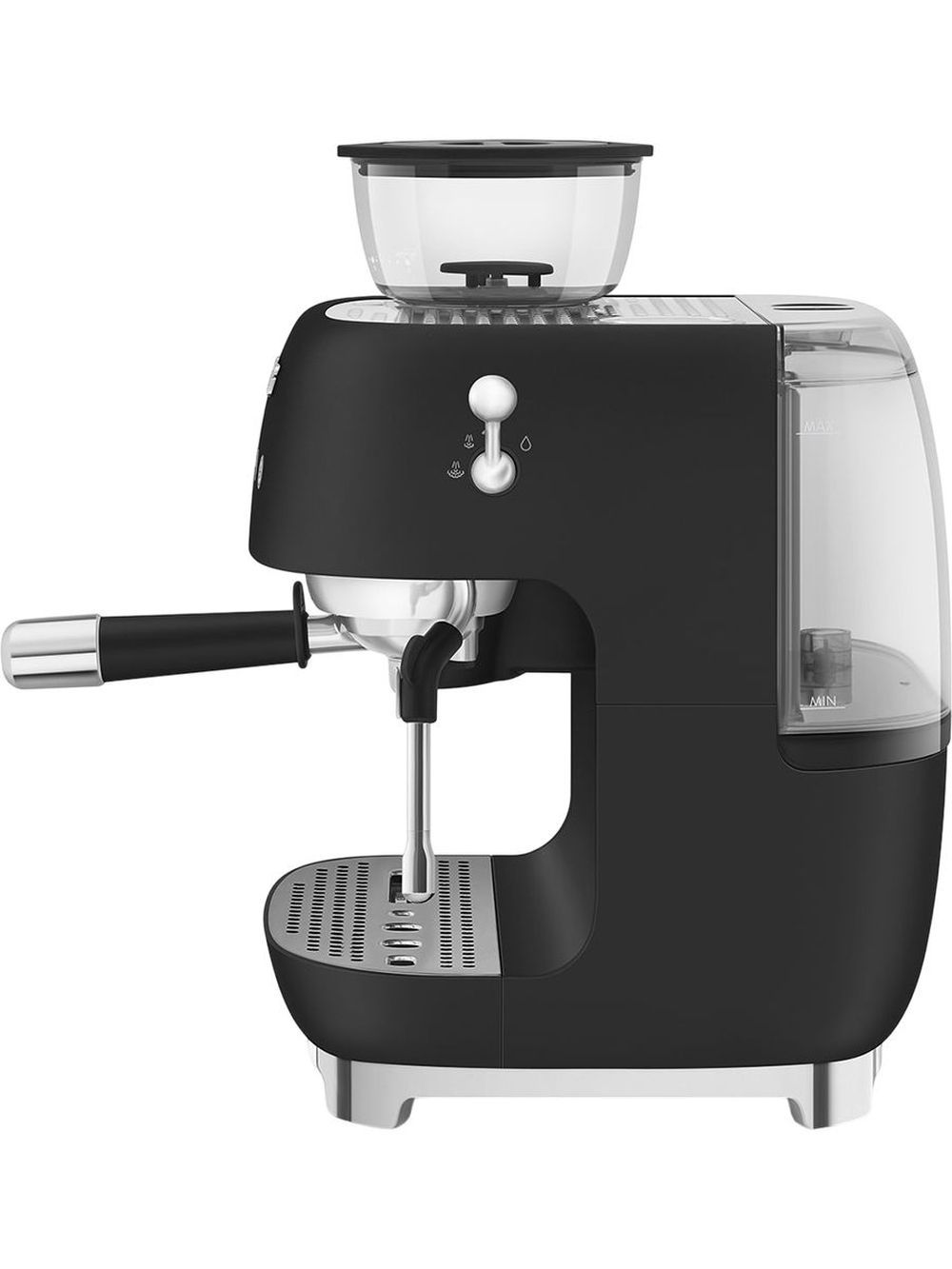 Кофеварка рожковая Smeg EGF03BLMEU, черный матовый