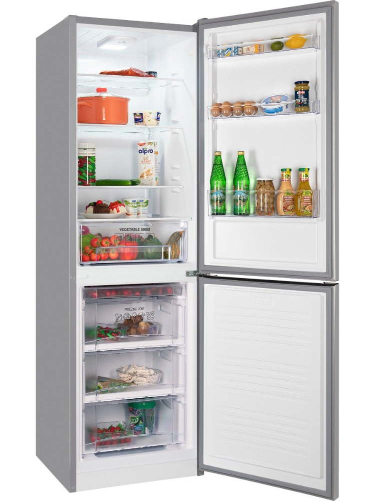 Холодильник NORD NRB 162NF S, серебристый