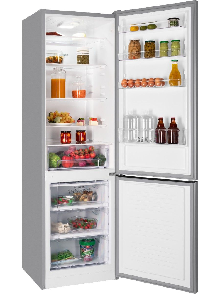 Холодильник NORD NRB 134 S, серебристый