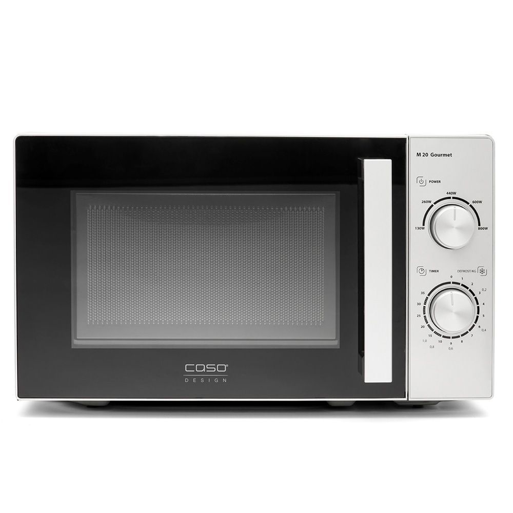 Микроволновая печь CASO M 20 Gourmet, серебристый
