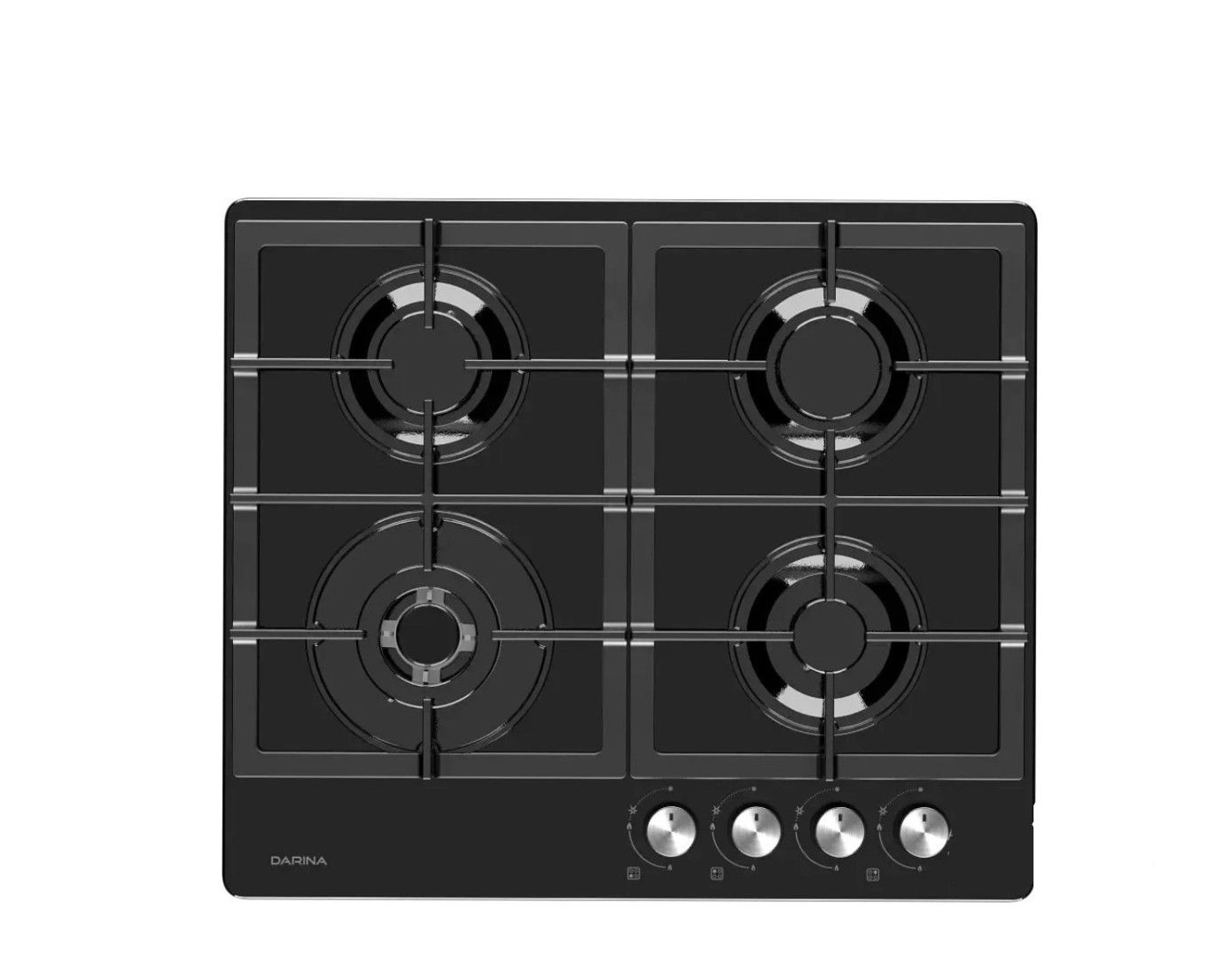 Варочная панель газовая Darina 1T3 GC308 B, черный
