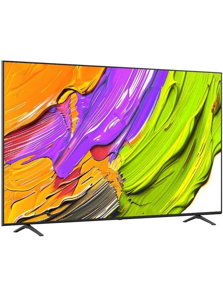 Телевизор LG 86QNED70A6A.ARUG, черный