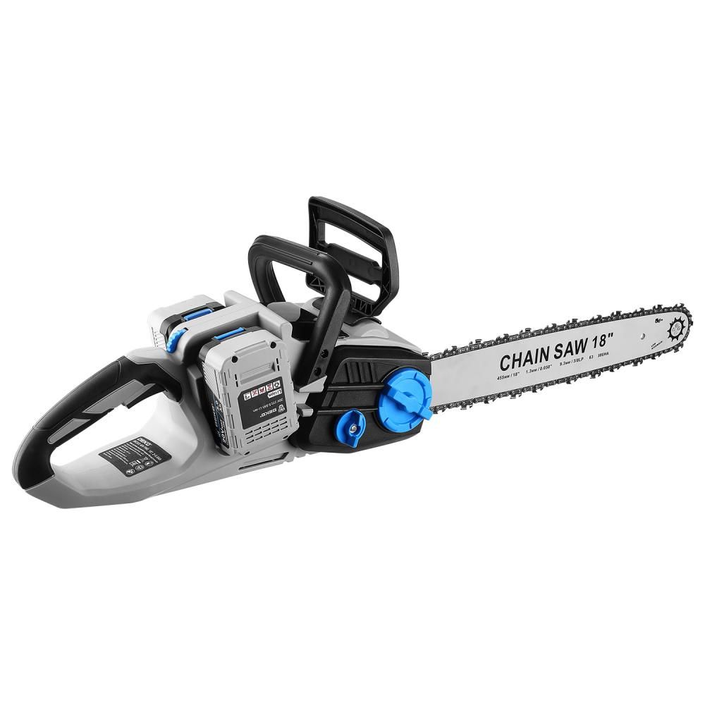 Пила цепная аккумуляторная DEKO DKCHS 40V PRO (с 2 АКБ 5.0Ач и ЗУ)