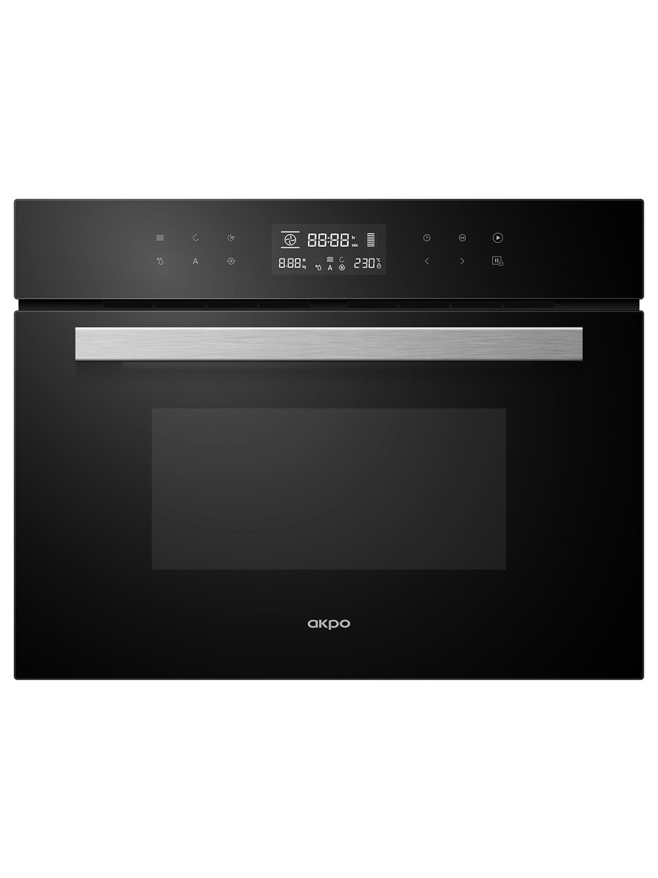 Духовой шкаф электрический AKPO PEA 44M08SSD02 BL, черный