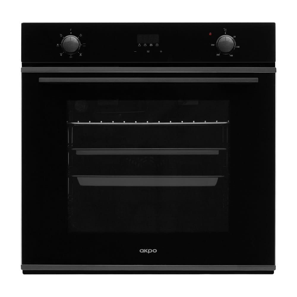 Духовой шкаф электрический AKPO PEA 7207SED04 BX, черный/нержавейка