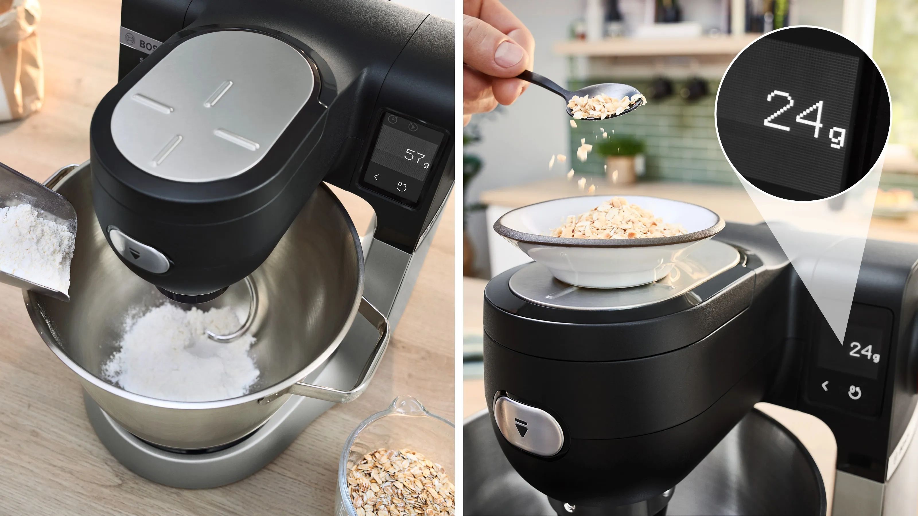 Кухонная машина Bosch MUMS6ZS17, черный/серебристый