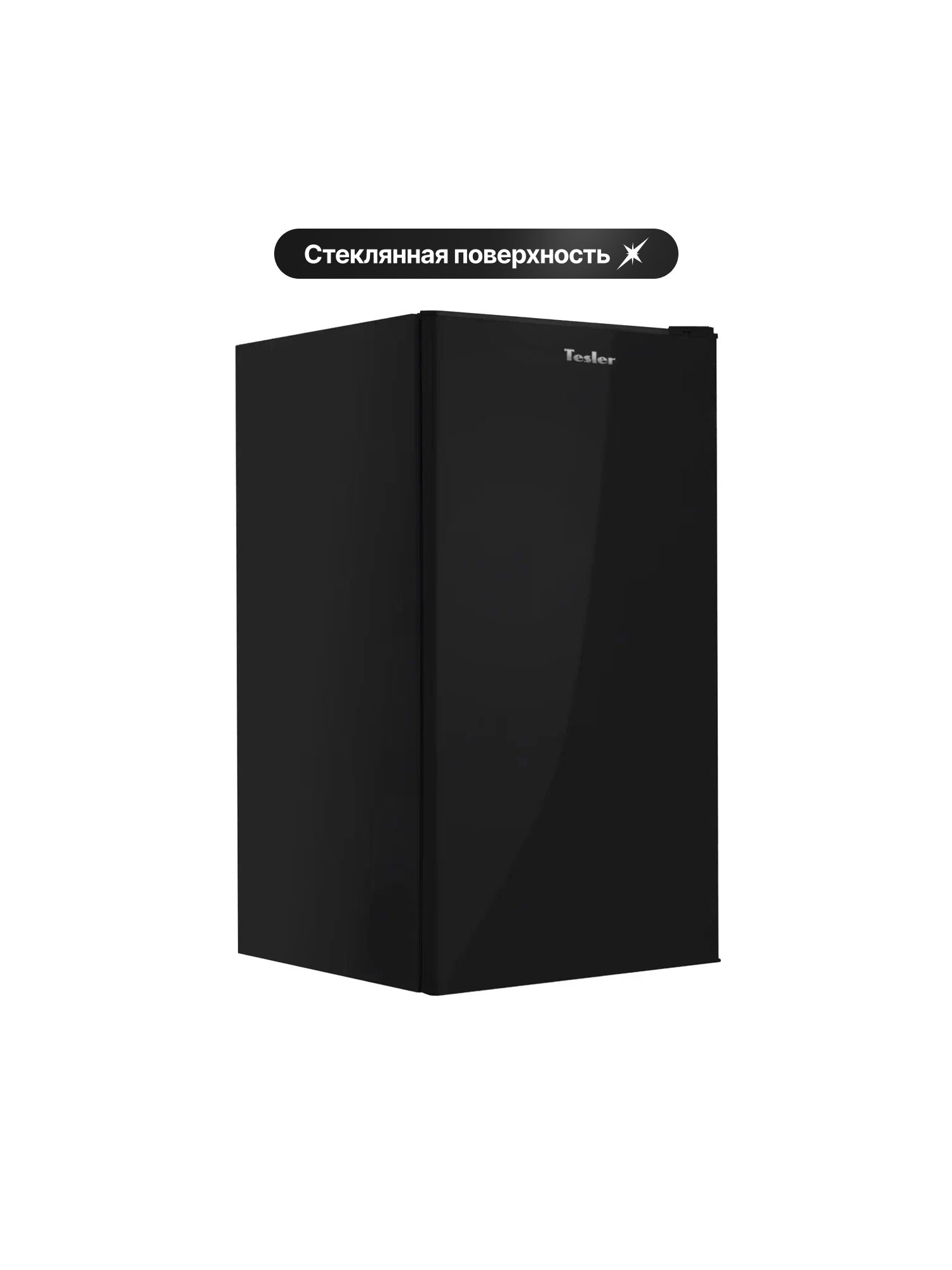 Холодильник Tesler RC-95 Black Glass