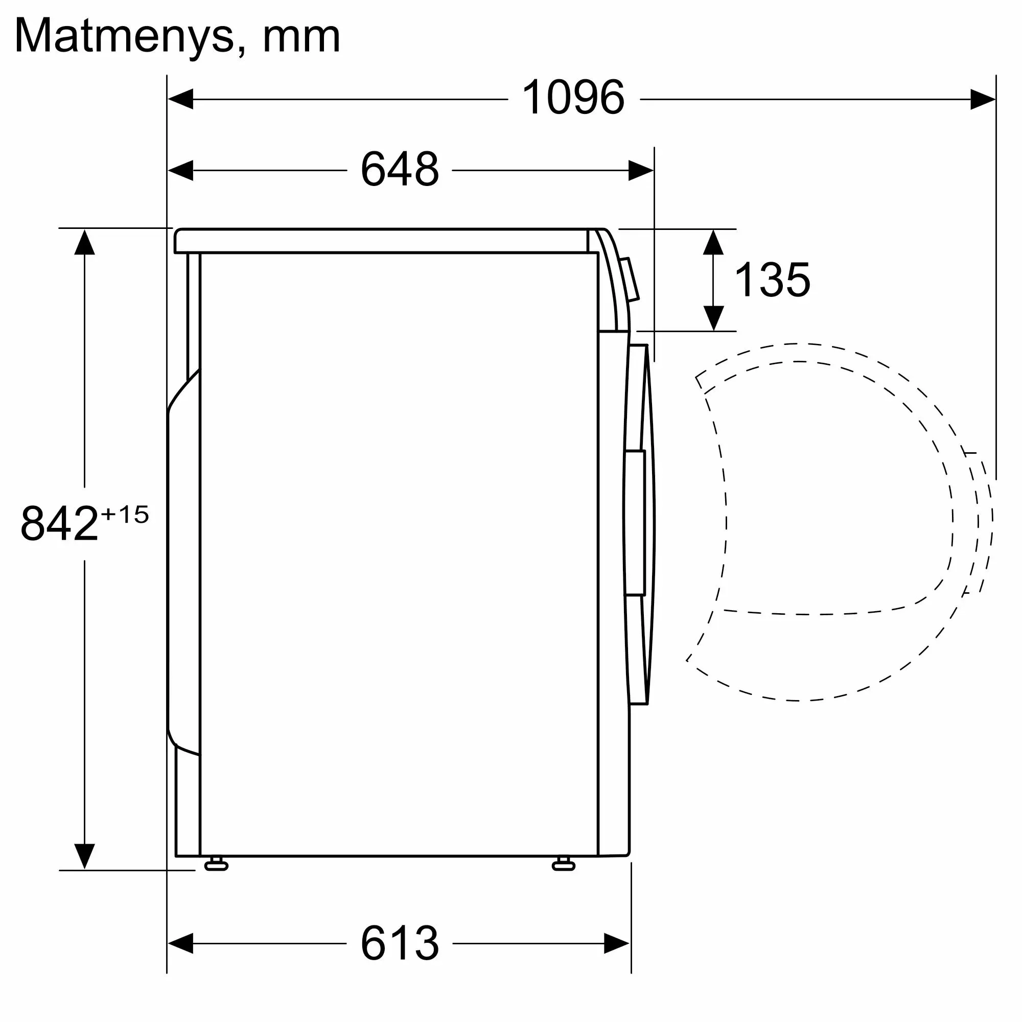 Сушильная машина Bosch WQG245DXSN, серый