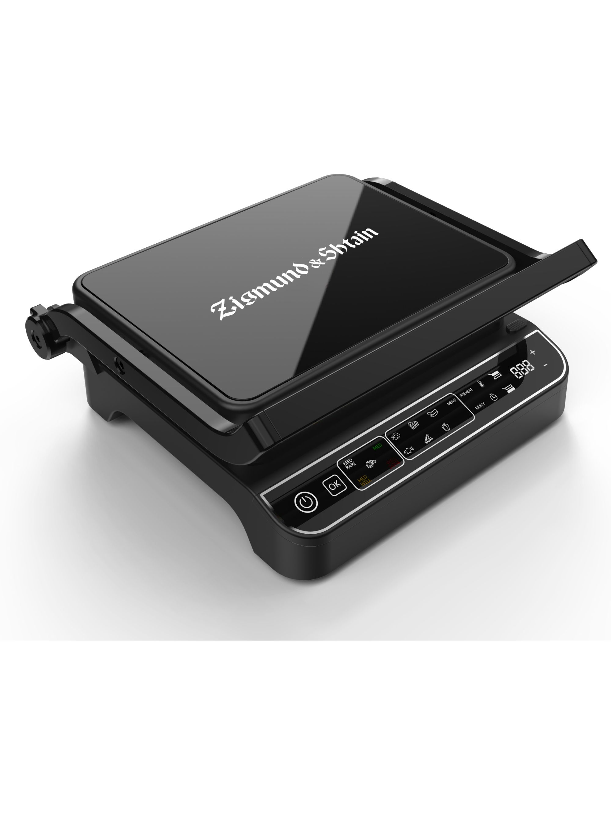 Гриль электрический Zigmund & Shtain ZEG-934, черный
