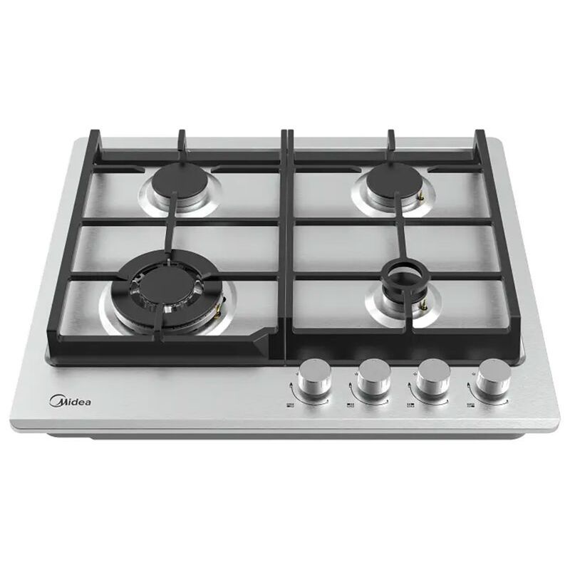 Варочная панель газовая Midea MG593TX, нержавеющая сталь