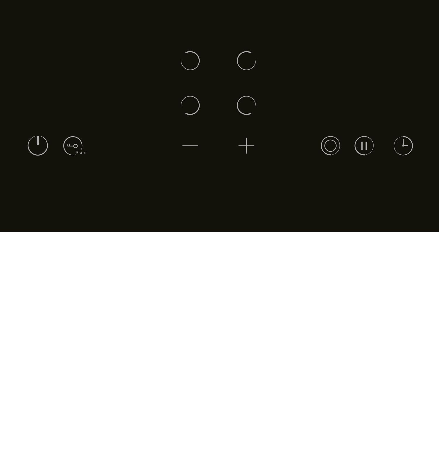 Варочная панель электрическая LEX EVH 642A BL, черный