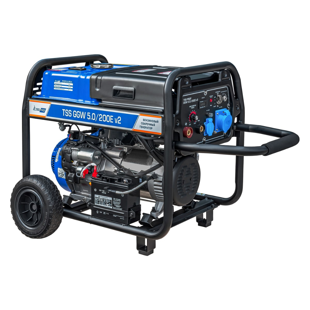 Генератор бензиновый ТСС Prof GGW 5.0/200E v2