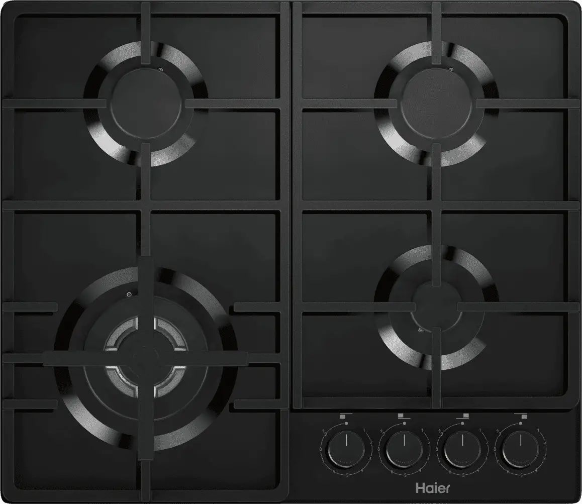 Варочная панель газовая Haier HHQ-G64CTQB, черный