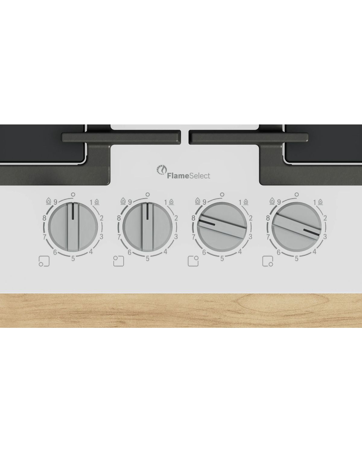 Варочная панель газовая Bosch PPP6A2I40R, белый