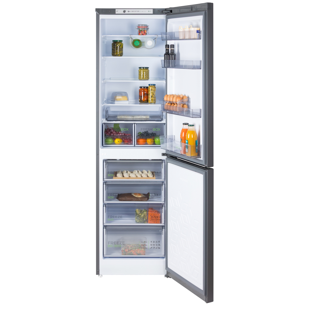 Холодильник Бирюса W6129, матовый графит