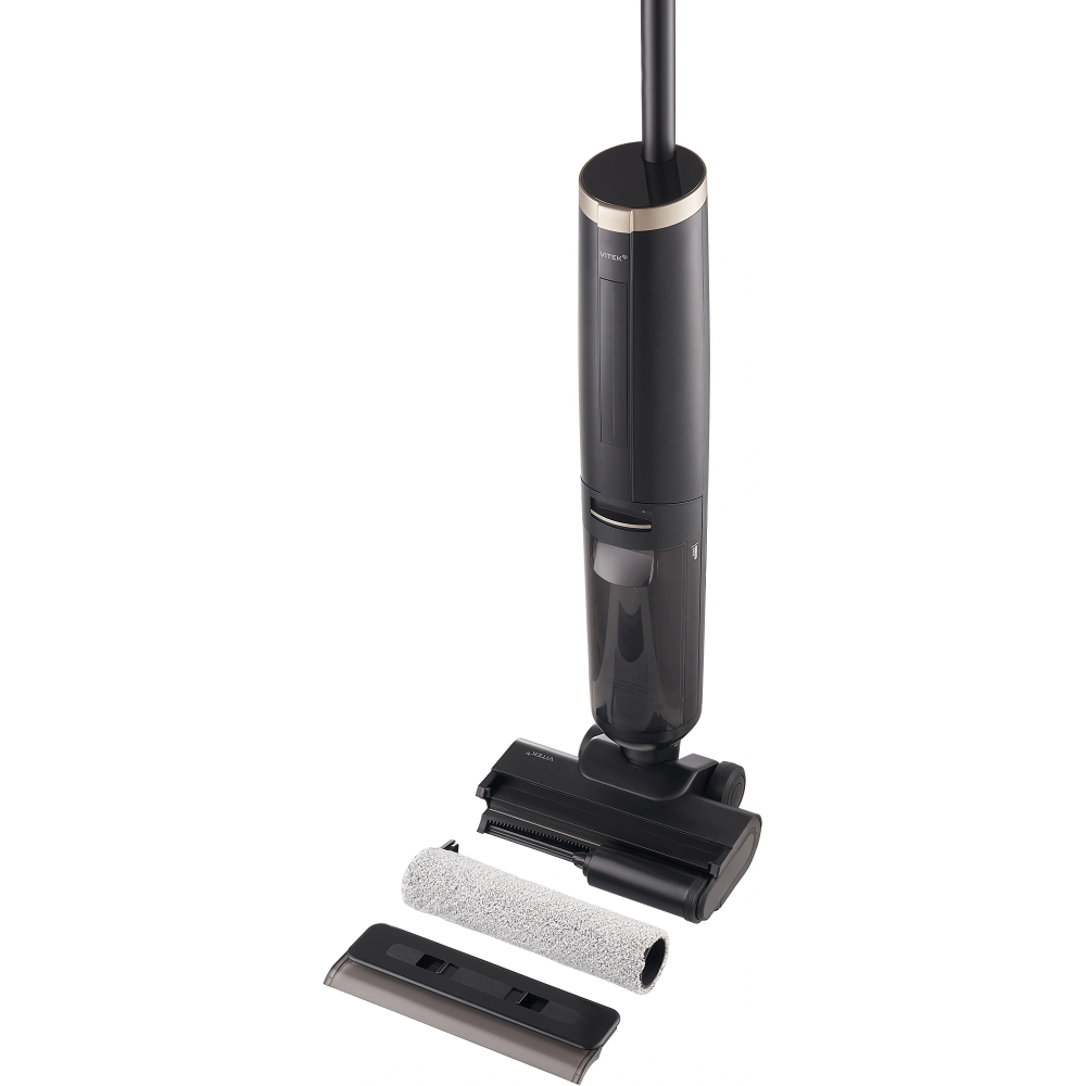 Пылесос вертикальный Vitek VT-FW15PLUS, черный
