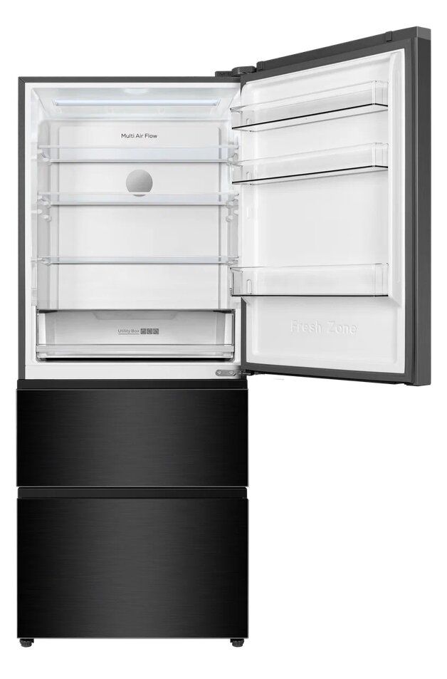 Холодильник ZUGEL ZRFD201B, черный