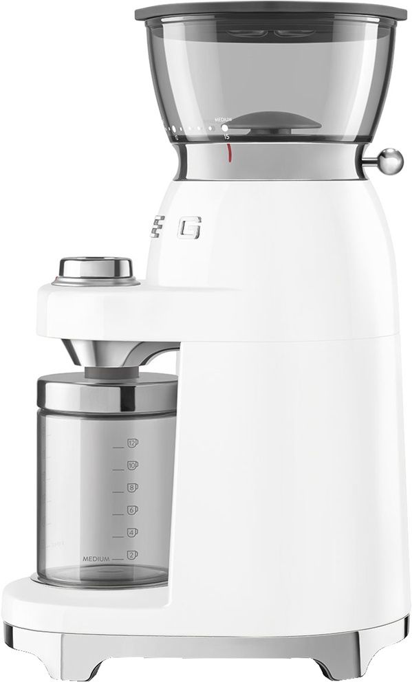 Кофемолка Smeg CGF03WHEU, белый