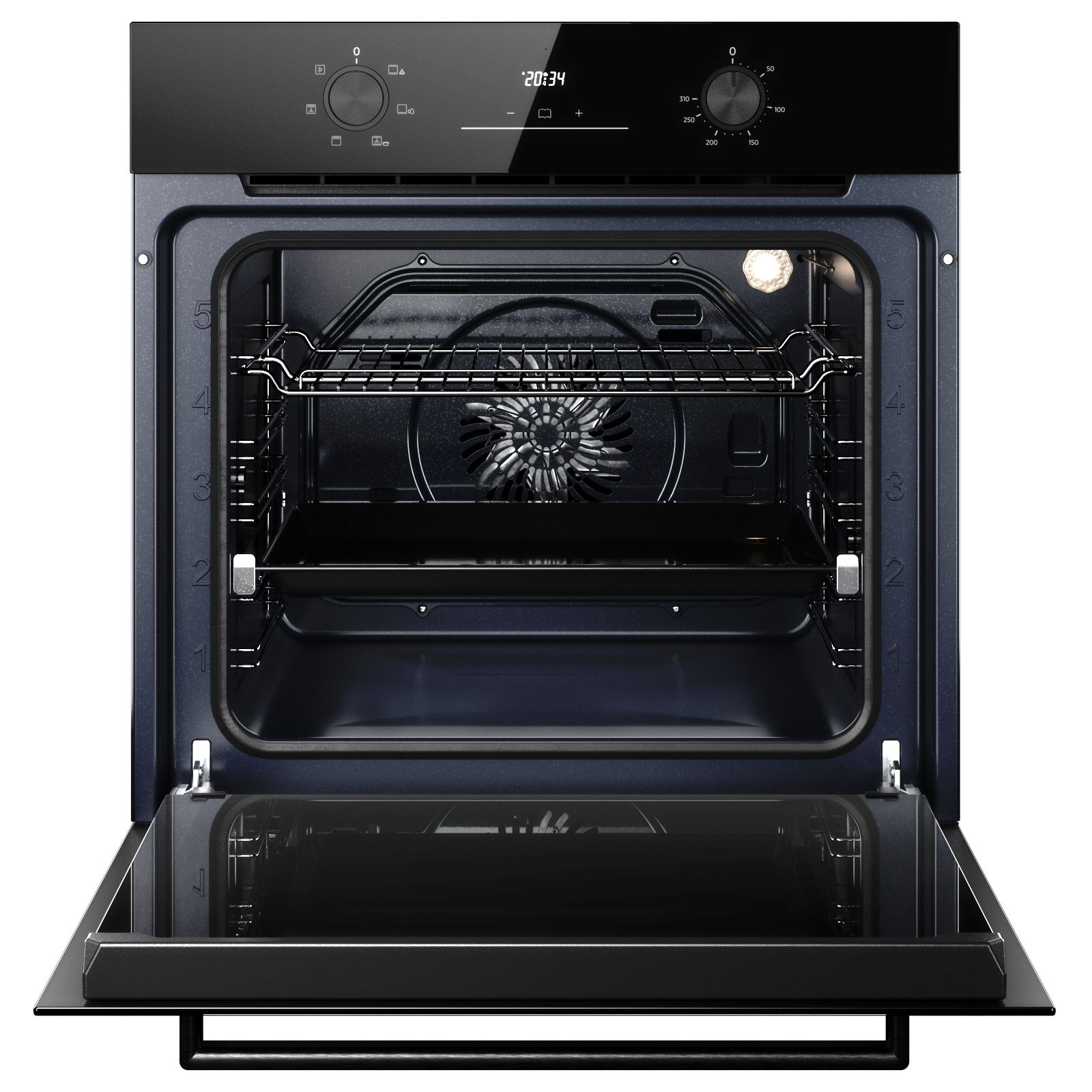 Духовой шкаф электрический Kuppersberg HO 606 P Black line