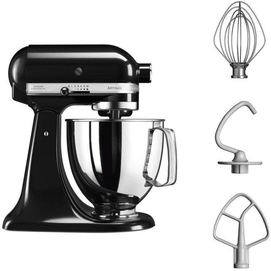 Миксер планетарный KitchenAid 5KSM125EOB, черный