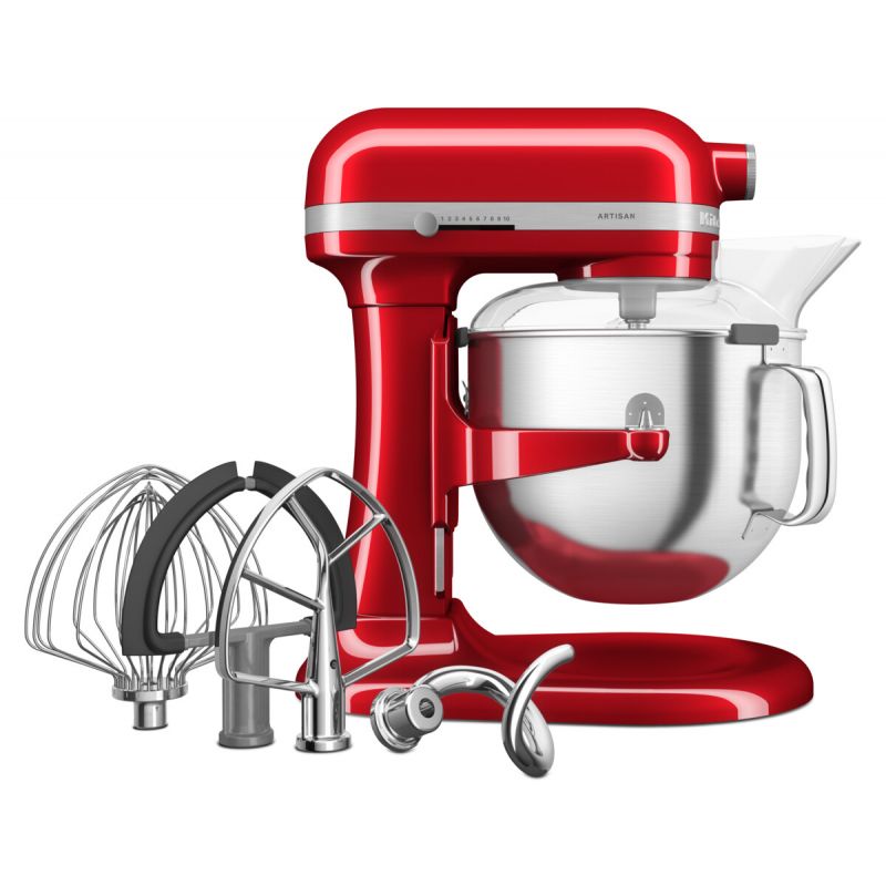 Миксер планетарный KitchenAid 5KSM70SHXECA, красный