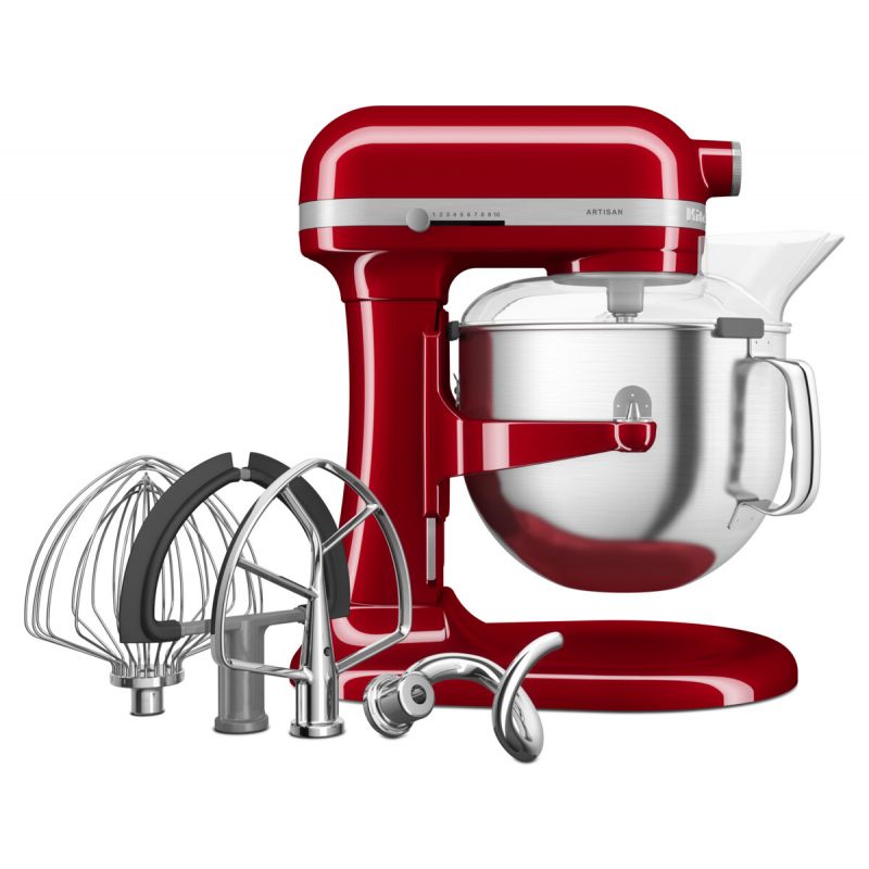 Миксер планетарный KitchenAid 5KSM70SHXEER, красный
