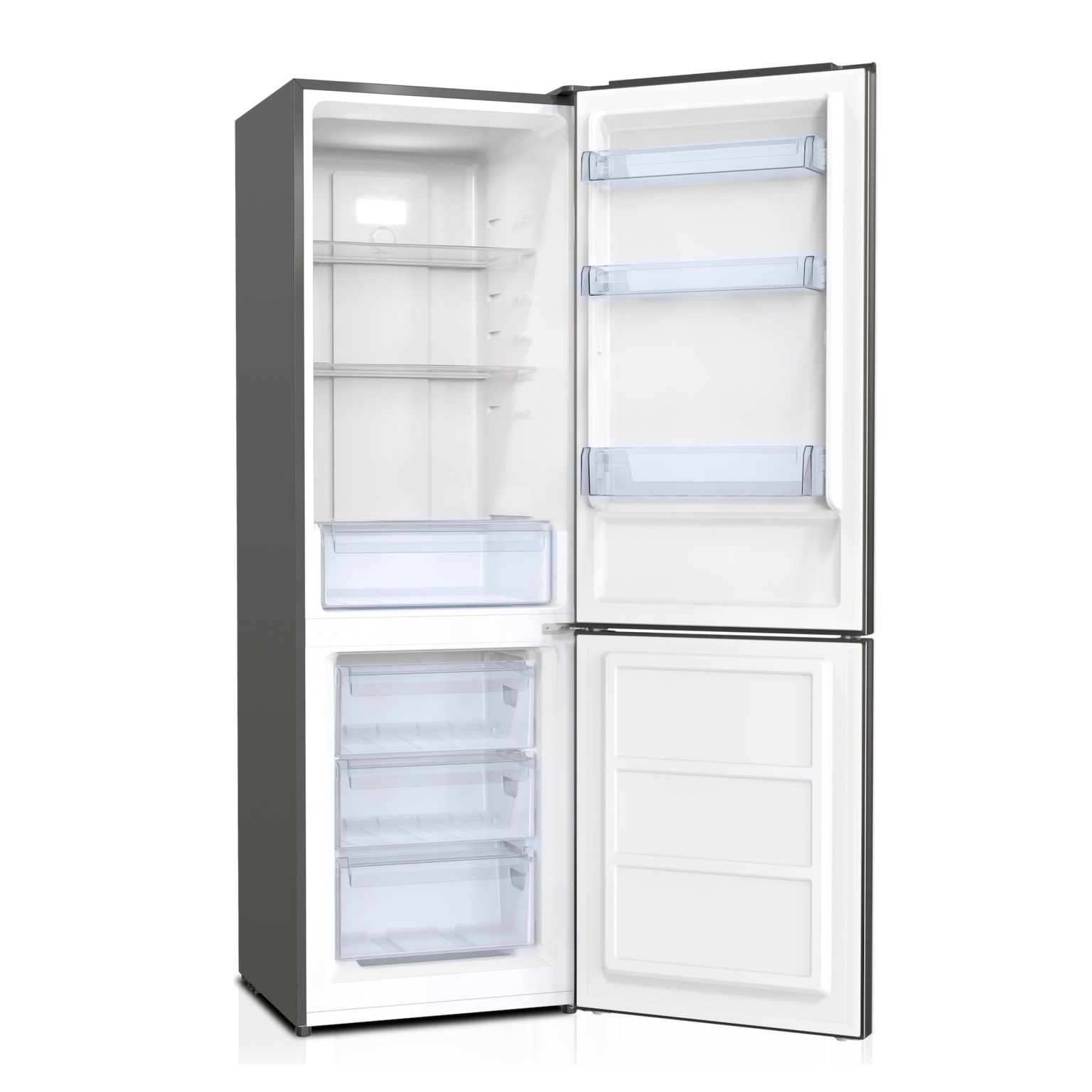 Холодильник KRAFT Technology TNC-NF302X, нержавеющая сталь