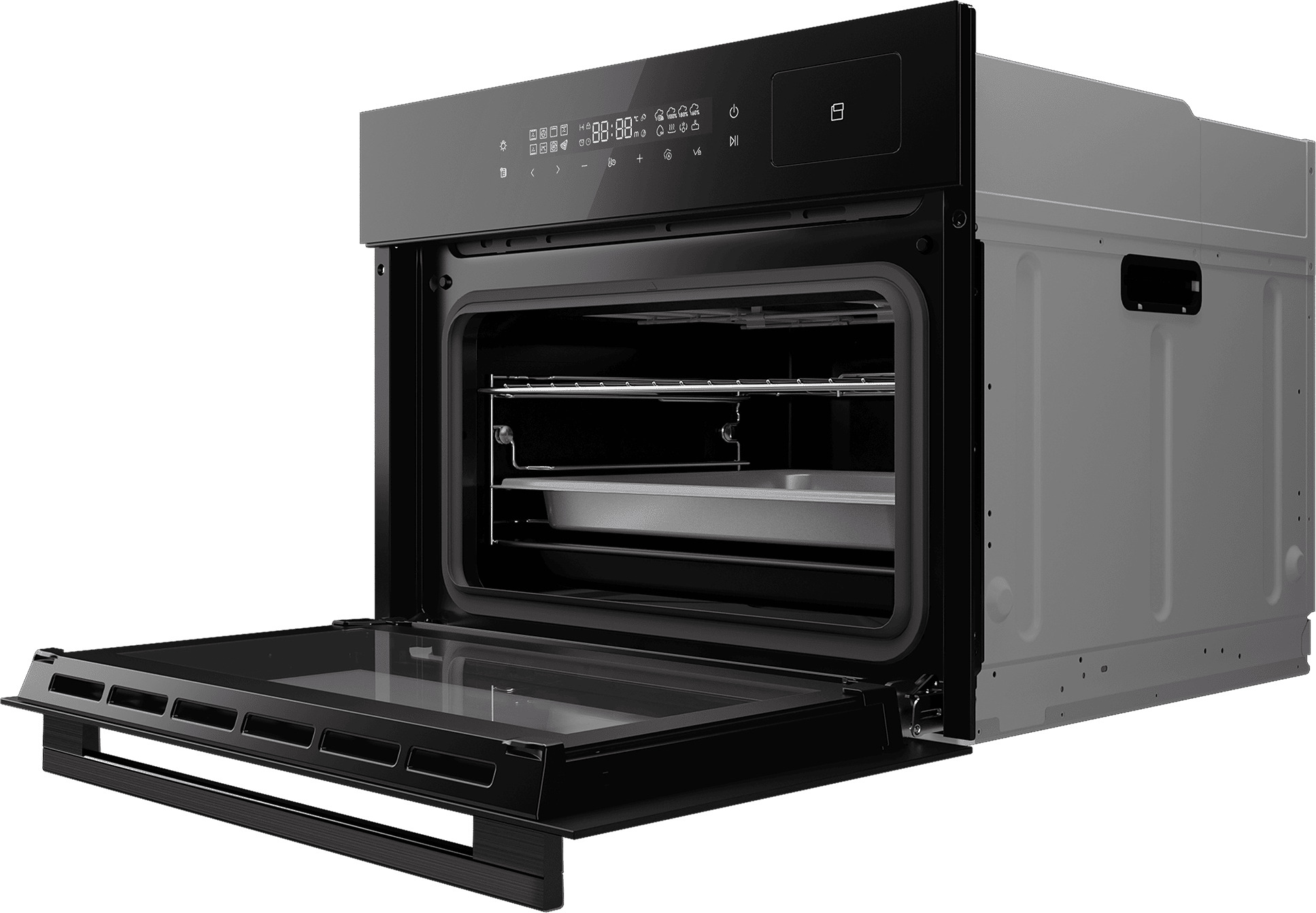 Духовой шкаф электрический Haier HOS-F5CVN8GB, черный