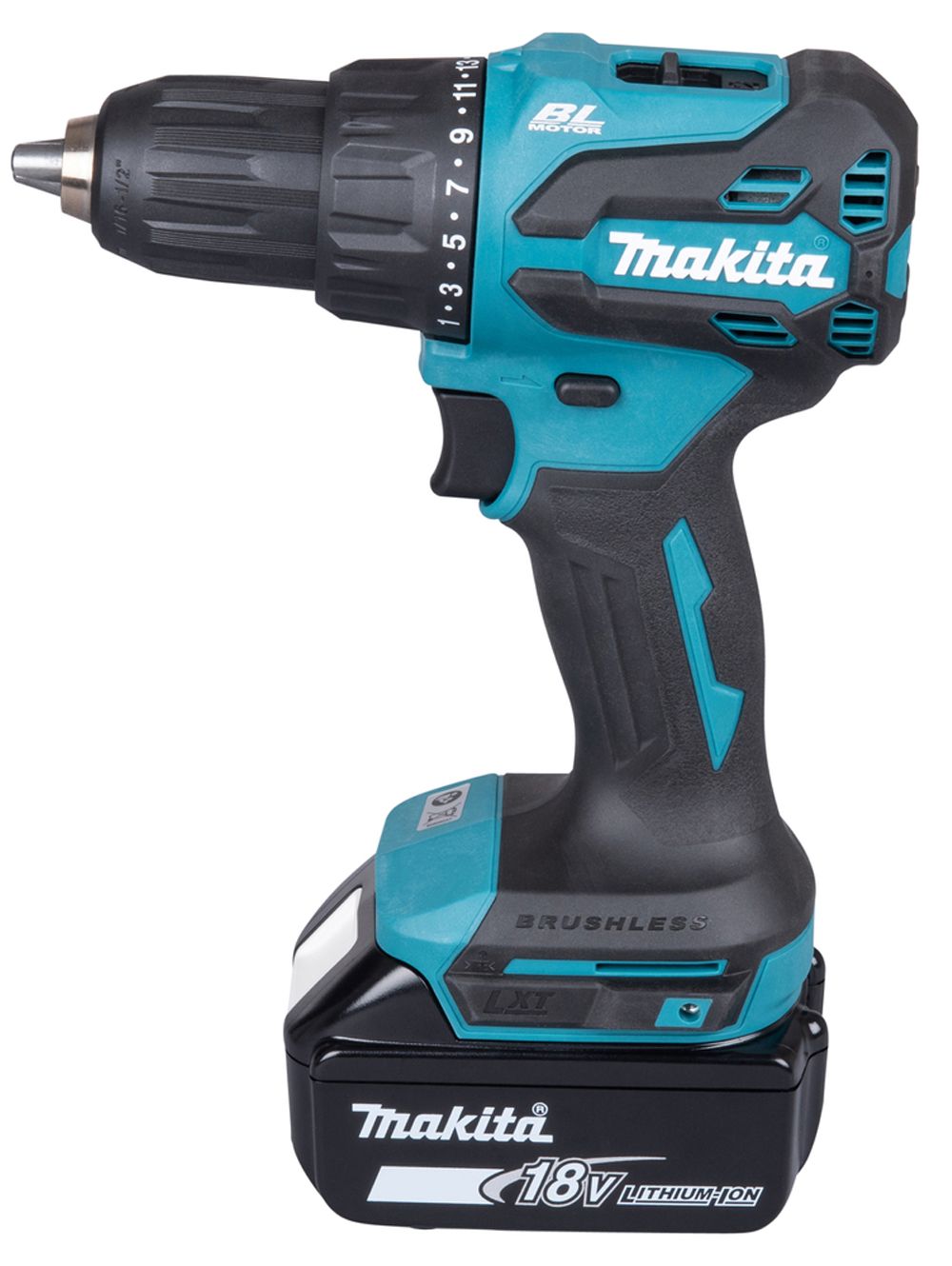 Дрель-шуруповерт Makita DHP490SFJ (кейс в комплекте)
