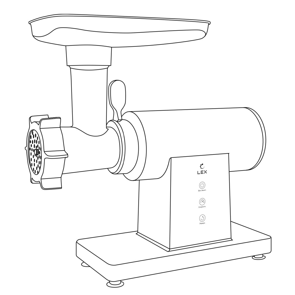 Мясорубка электрическая LEX LX 4002 Pro